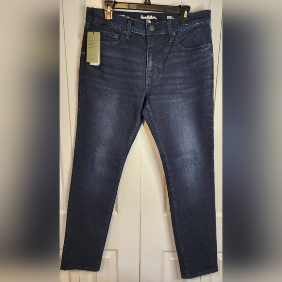 GoodFellow Men's Skinny Denim Jeans Size 34W 2 different lengths in sizes - Picture 2 of 7